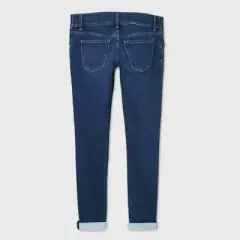 Under Belly Brushed Back Skinny Maternity Jeans - Isabel Maternity by Ingrid & Isabel&trade; Blue Dusk