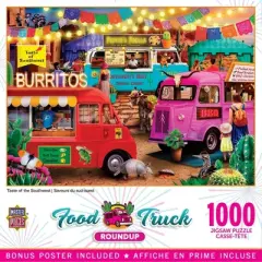 MasterPieces 1000 Piece Puzzle - Taste of the Southwest - 19.25"x26.75"
