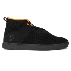 New York and Company Men's Hill High Top Sneaker - 8.5, BLACK