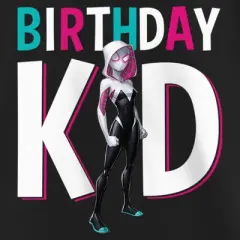 Girl's Spider-Man Birthday Kid Ghost-Spider T-Shirt