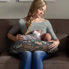 Boppy Original Support Nursing Pillow - Green Forest Animal
