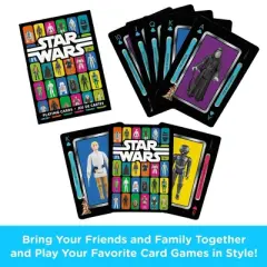 Aquarius Puzzles Star Wars Vintage Kenner Action Figures Playing Cards