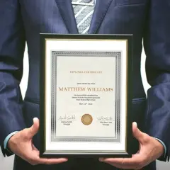 Juvale 50-Sheets Printable Certificate Award Paper for Printing with Silver Border for Graduation Diplomas, 8.5x11 in