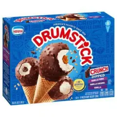 Nestle Drumstick Crunch Dipped Ice Cream Cone - 8pk/36.8 fl oz