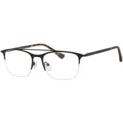 Ernest Hemingway Designer Reading Glasses H4813 Semi-Rimless Black&Tortoise 52mm