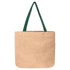 KAVU Tote It All Fleece Market Bag With Stash and Interior Zip Pockets - Hemlock