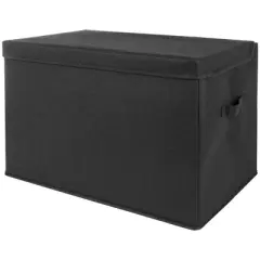 Sammy & Lou Printed Felt Toy Chest - Black