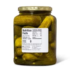 Organic Kosher Baby Dill Pickles - 32 fl oz - Good & Gather&trade;
