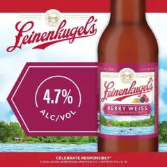 Leinenkugel's Berry Weiss Lager Beer - 6pk/12 fl oz Bottles