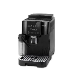 De'Longhi Magnifica Start Coffee and Espresso Machine: 15 Bars, Electric Frother, Grinder, Dishwasher-Safe Parts, Black