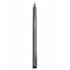 Staedtler Pigment Liner 0.3 mm black [Pack of 5] 67570-PK5