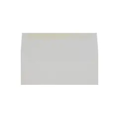 JAM Paper Strathmore Open End #10 Business Envelope 4 1/8" x 9 1/2" Bright White 50/Pack (18506I)