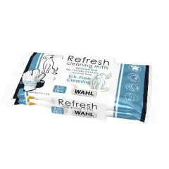 Wahl Refresh Cleaning Unscented Mitts Dog Wipes - 24ct/2pk