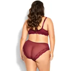 Women's Plus Size Katia Push Up Bra - raisin | CITY CHIC