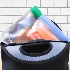 (re)zip Reusable Leakproof Sandwich and Snack Lunch Bags - 2pc