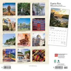 Browntrout 2024 Wall Calendar 12"x12" Puerto Rico