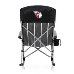 MLB Cleveland Guardians Outdoor Rocking Camp Chair - Black