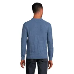 Lands' End Men's Classic Cotton Drifter Signal Flags Crew Neck Sweater