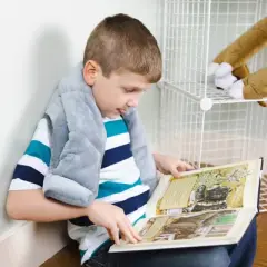 Bouncyband&reg; Sensory Weighted Dual Texture Shoulder Wrap for Kids, 40" x 12"