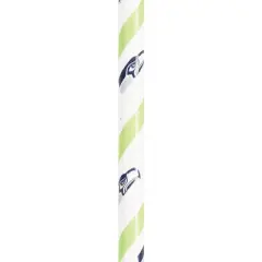 72ct Seattle Seahawks Football Paper Straws