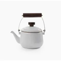 Barebones Enamel Teapot