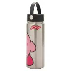 Kirby Character & Logo 17 Oz Stainless Steel Water Bottle