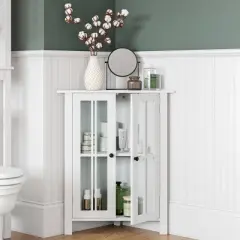 Danbury Two Door Corner Cabinet - RiverRidge Home