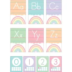 Teacher Created Resources&reg; Pastel Pop Alphabet Bulletin Board Set