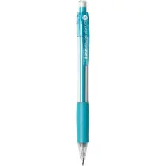 BIC Velocity Latex-Free Mechanical Pencils with Cushioned Grips and Erasers, 0.9 mm Tips, Aqua, Pack of 12