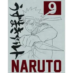 Naruto 09 Athletic Heather Graphic Hoodie