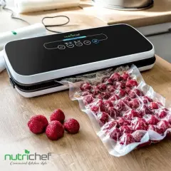 NutriChef Automatic Food Vacuum Sealer w/ Starter Kit