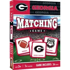 MasterPieces Officially Licensed NCAA Georgia Bulldogs Matching Game for Kids and Families