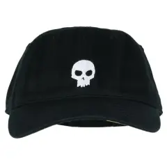 Disney Toy Story Hat Embroidered Sid Skull Design Adjustable Strapback Baseball Cap OSFM Black