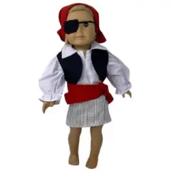 Doll Clothes Superstore Ahoy 18 Inch Girl Doll Pirates Like Our Generation American Girl My Life