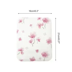 Unique Bargains Women Durable Makeup Mirror for Travel Pink 1 Pc