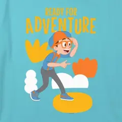 Girl's Blippi Ready for Adventure Crop Top T-Shirt