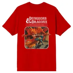 Dungeons & Dragons Cover Art Men's Short Sleeve Shirt & Sleep Shorts Set