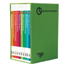 HBR 20-Minute Manager Boxed Set (10 Books) (HBR 20-Minute Manager Series) - by  Harvard Business Review (Mixed Media Product)