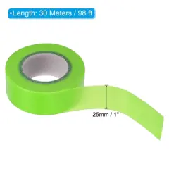 Unique Bargains PVC Non-Adhesive Flagging Tapes for Tree Outdoor Trail 3 Pcs