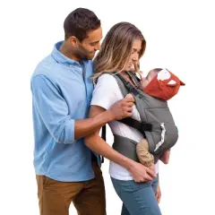 Infantino Cuddle Up Ergonomic Hoodie Carrier - Fox