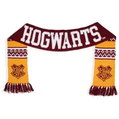 Harry Potter Hogwarts Castle Knit Scarf Multicoloured