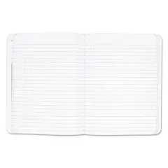 Mead Composition Book, Wide/Legal Rule, Black Cover, (100) 9.75 x 7.5 Sheets