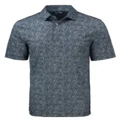 Cutter & Buck Pike Constellation Print Stretch Mens Polo Shirt