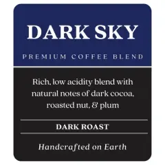 Copper Moon Dark Sky Blend Dark Roast Whole Bean Coffee - 2lbs
