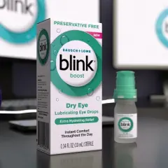 Blink Tears Lubricating and Hydrating Dry Eye Drops - Preservative Free - 10ml