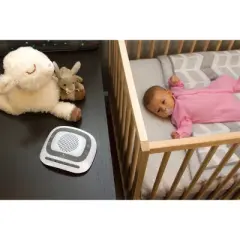 HoMedics Portable Sound Machine and Baby Sleep Soother with 6 Sounds
