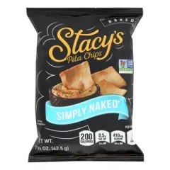 Stacy's Simply Naked Pita Chips - Case of 24/1.5 oz