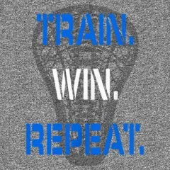 Boy's Lost Gods Lacrosse Train Win Repeat Performance Tee