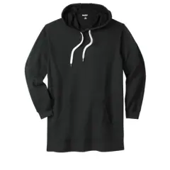 KingSize Men's Big & Tall Fleece longer-length pullover hoodie