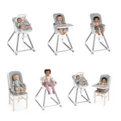 Ingenuity Beanstalk Baby to Big Kid 6-in-1 High Chair - Newborn to 5 Years - Ray